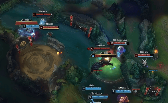 TES IG线下观赛燃炸，这款游戏同盟战更热血(xuè)