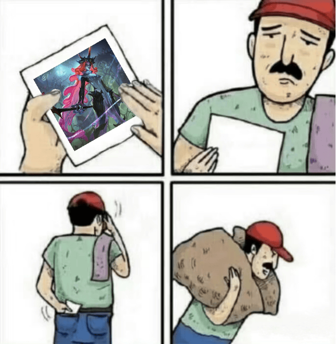 LOL新皮肤大家买吗？英国穷畱(liú)子纠结ing