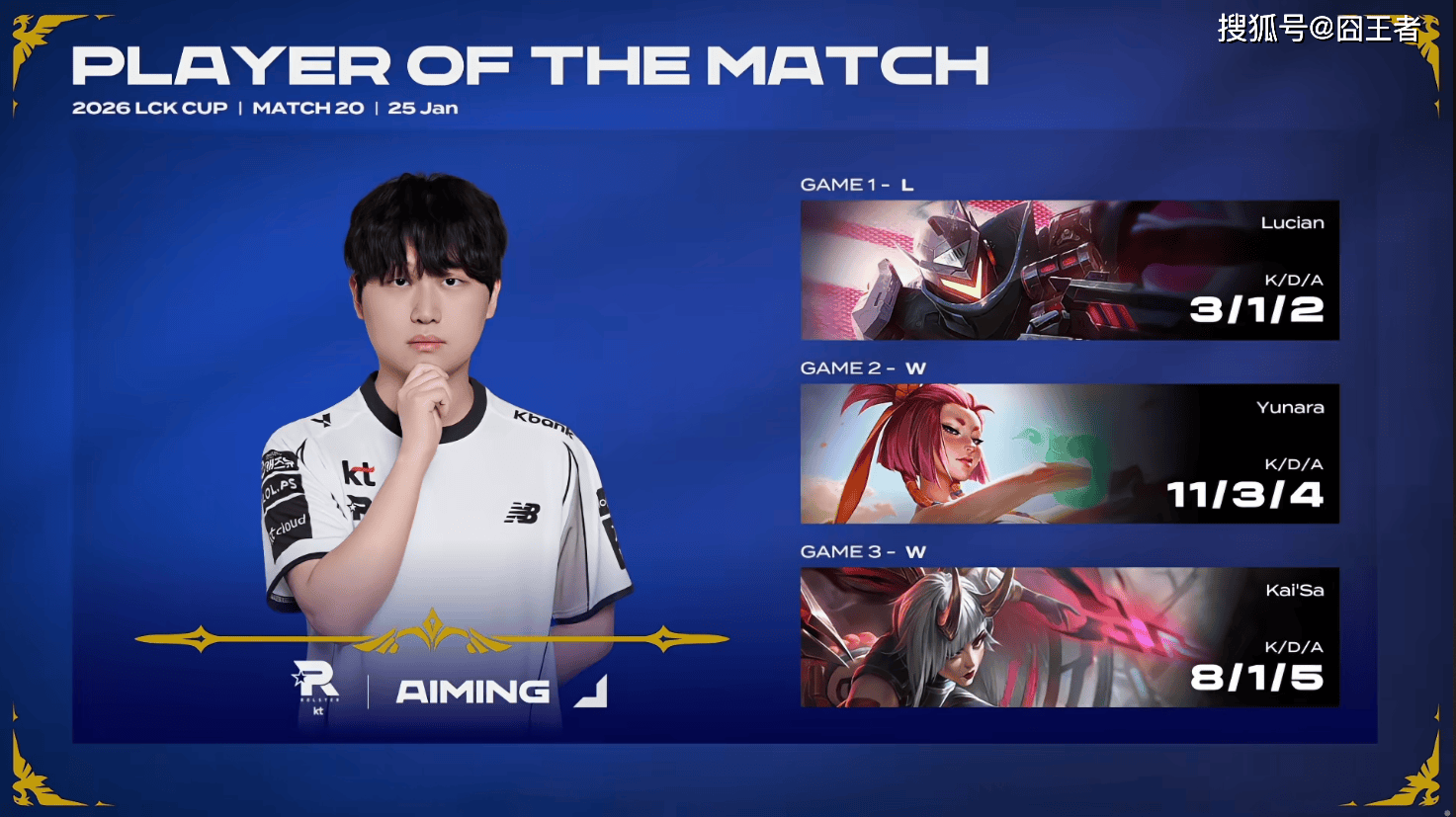 LCK春季赛：道心沒(méi)有破碎，KT找回状态，三局战胜BRO